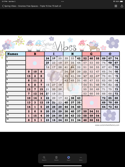 Spring Vibes Triple Action