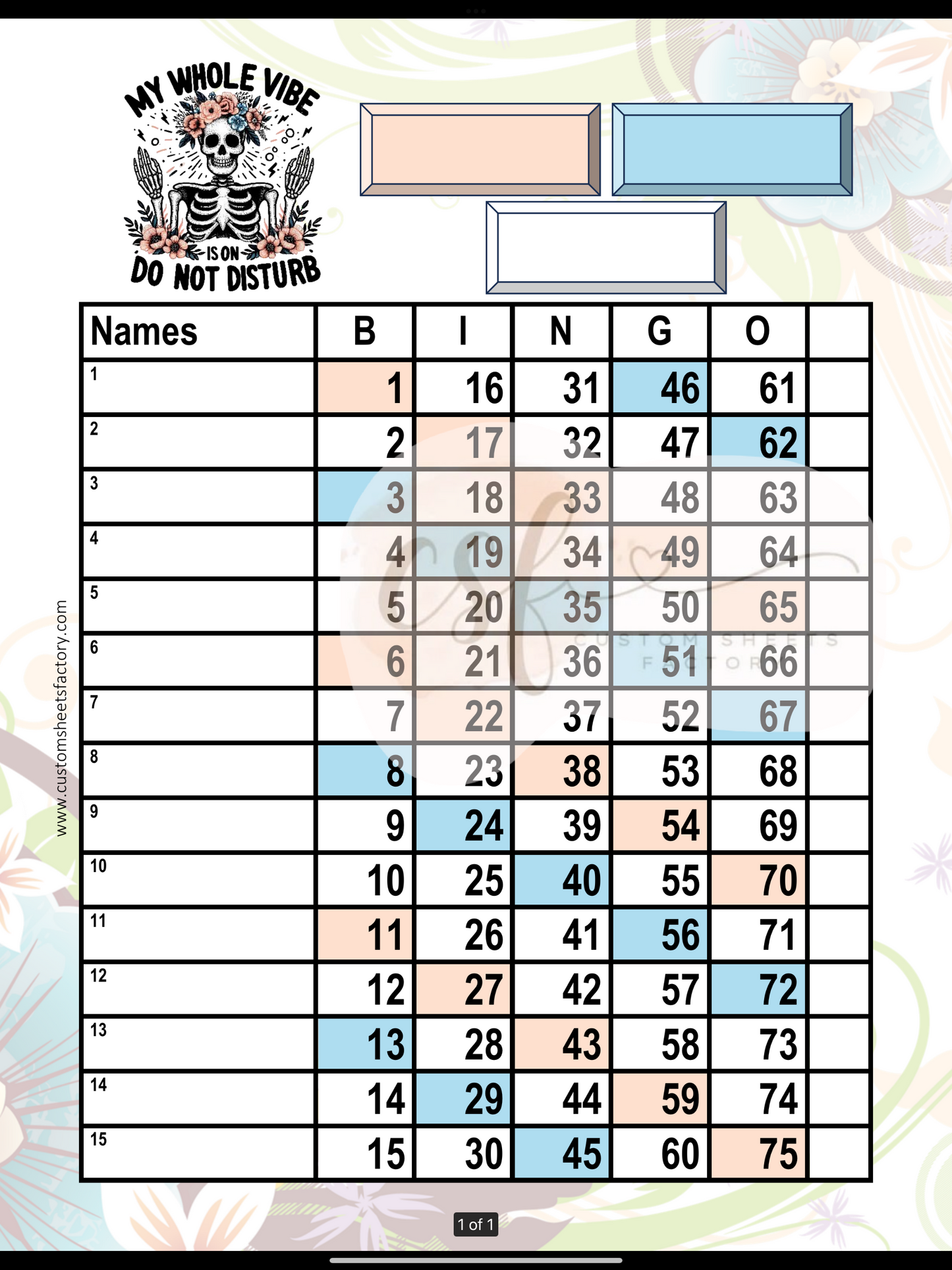 My whole vibe is DO NOT DISTURB - Various Designs