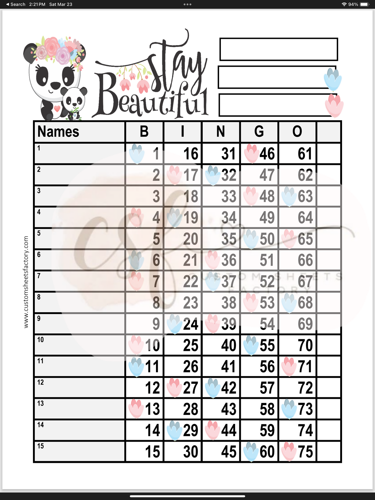 Stay Beautiful - Various Designs