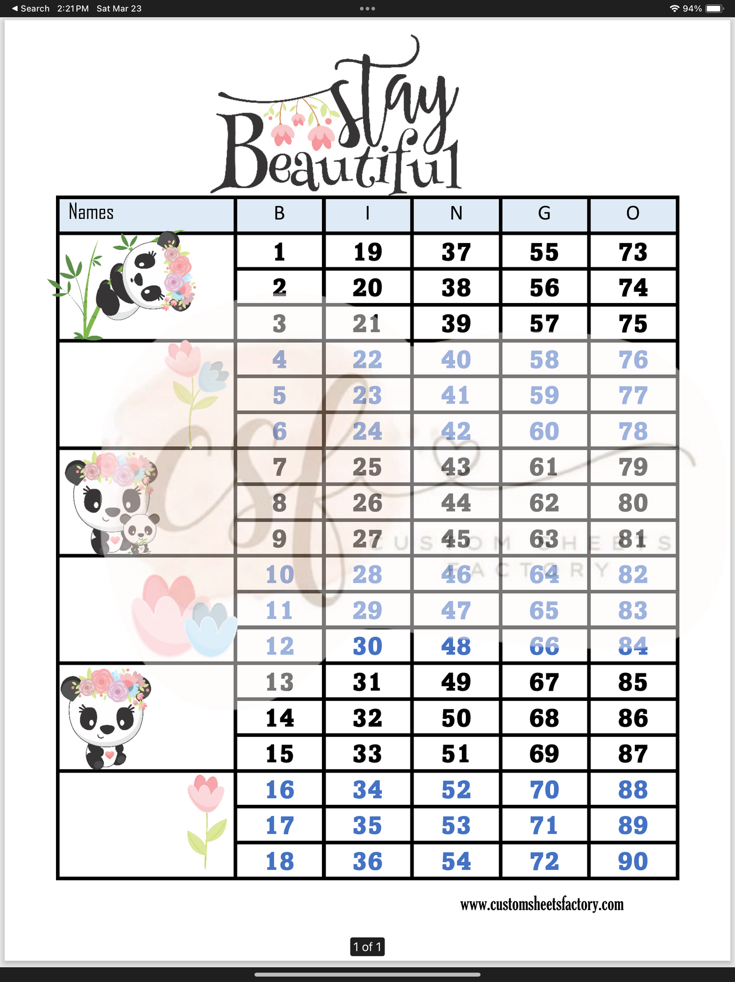 Stay Beautiful - Various Designs