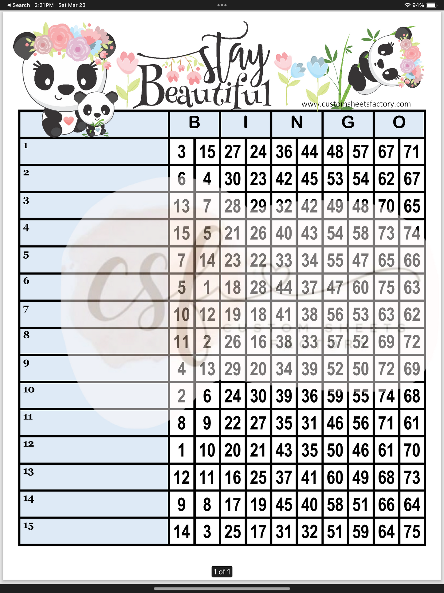 Stay Beautiful - Various Designs