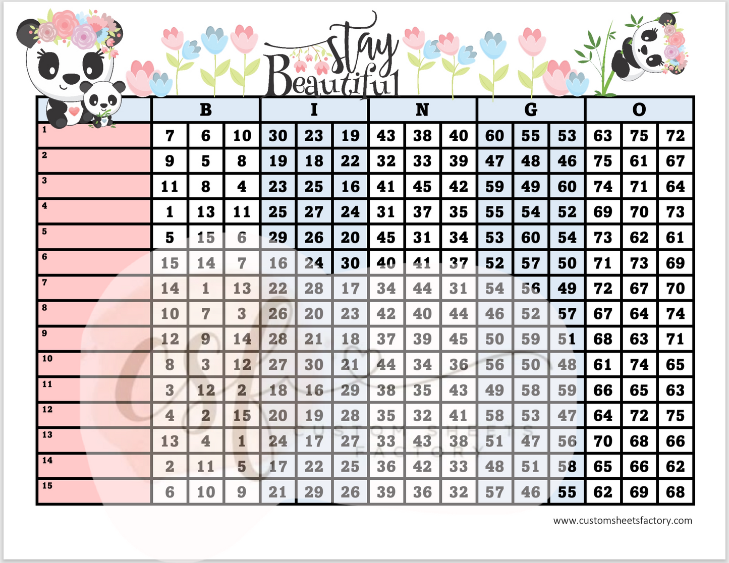 Stay Beautiful - Various Designs