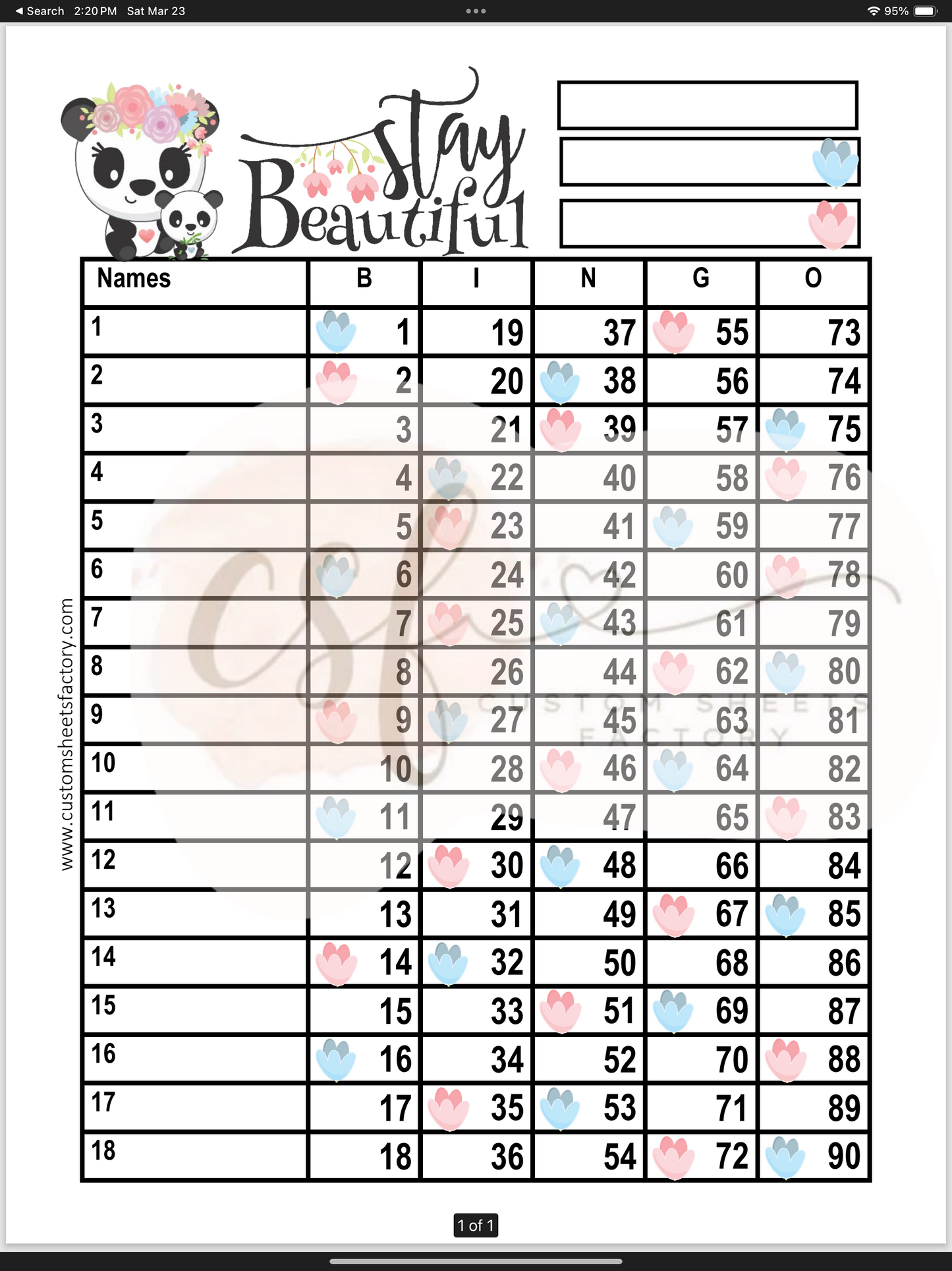 Stay Beautiful - Various Designs