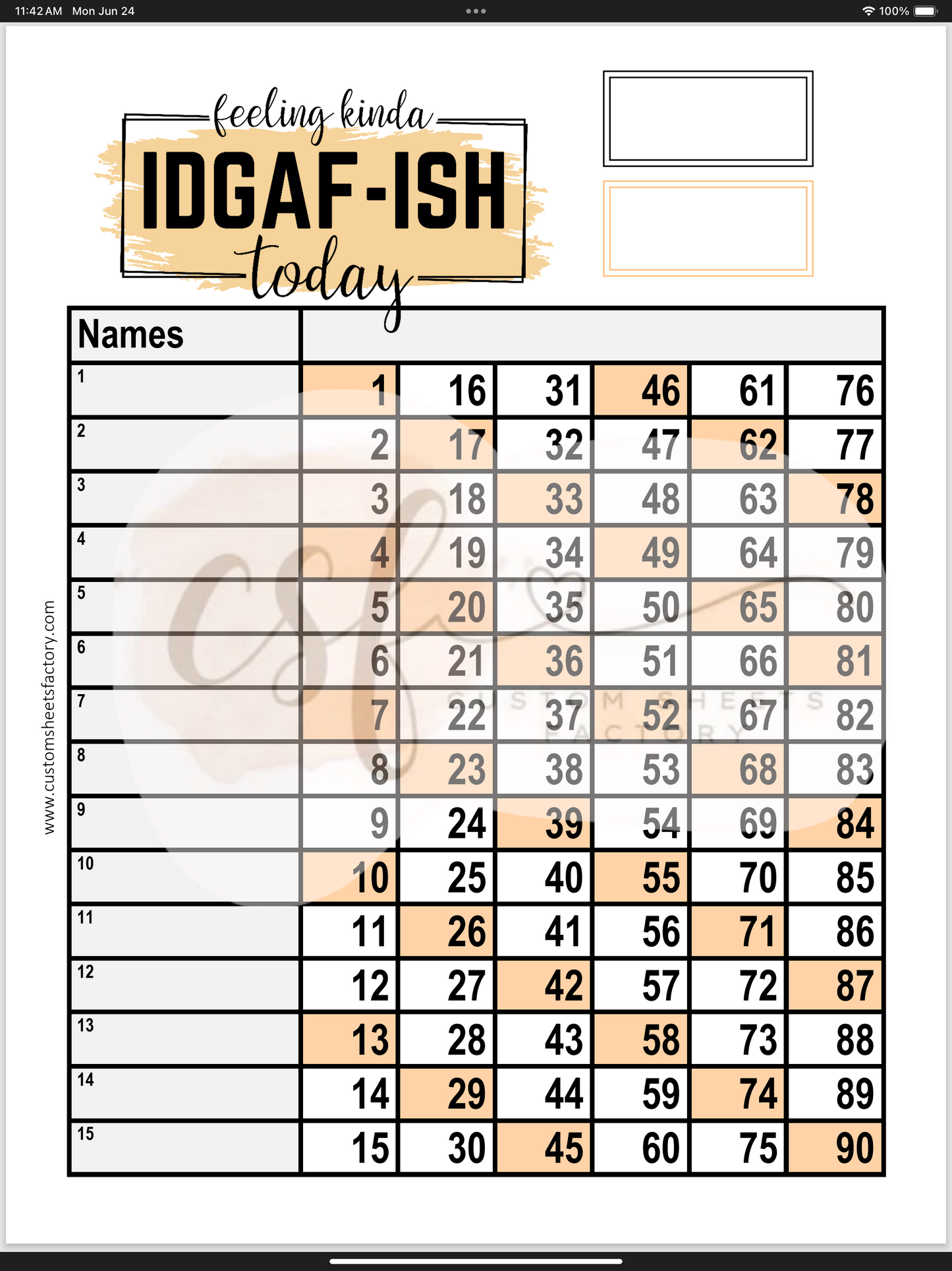 Kinda Feeling IDGAF ish - Various Designs