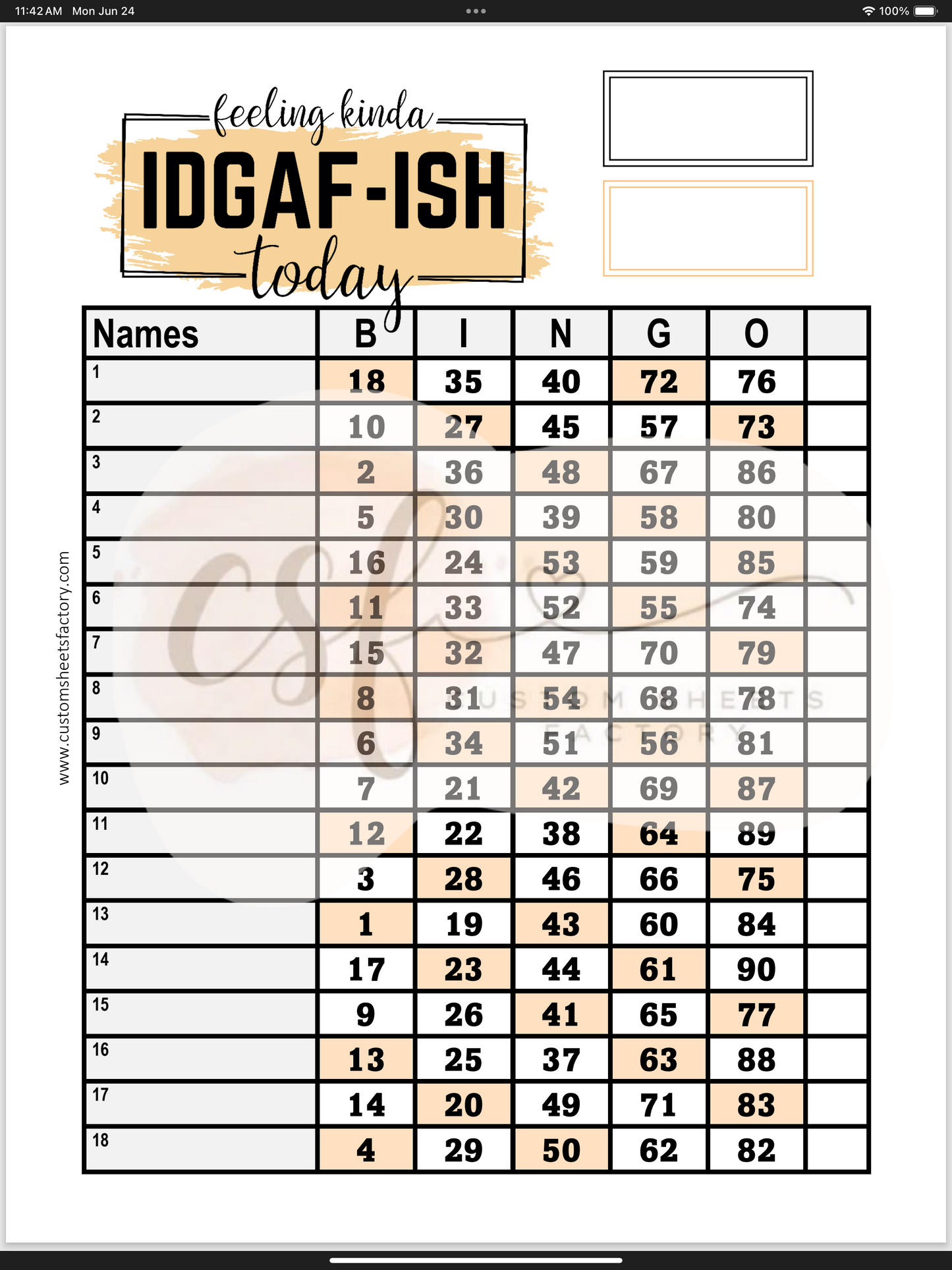 Kinda Feeling IDGAF ish - Various Designs