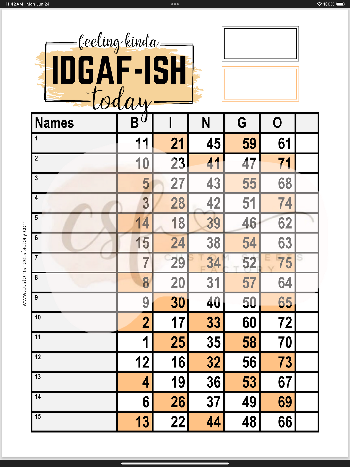 Kinda Feeling IDGAF ish - Various Designs