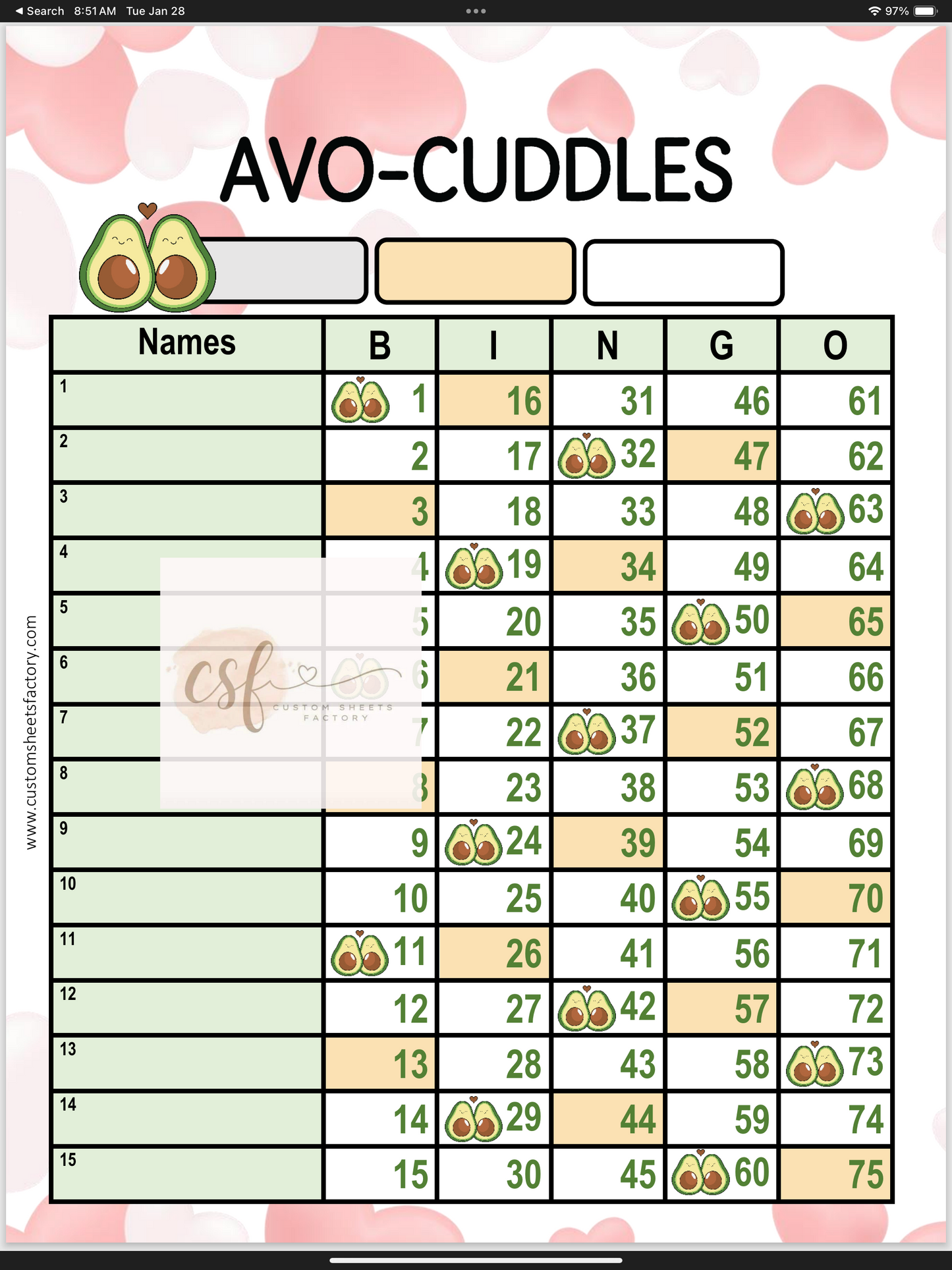 Avo-Cuddles