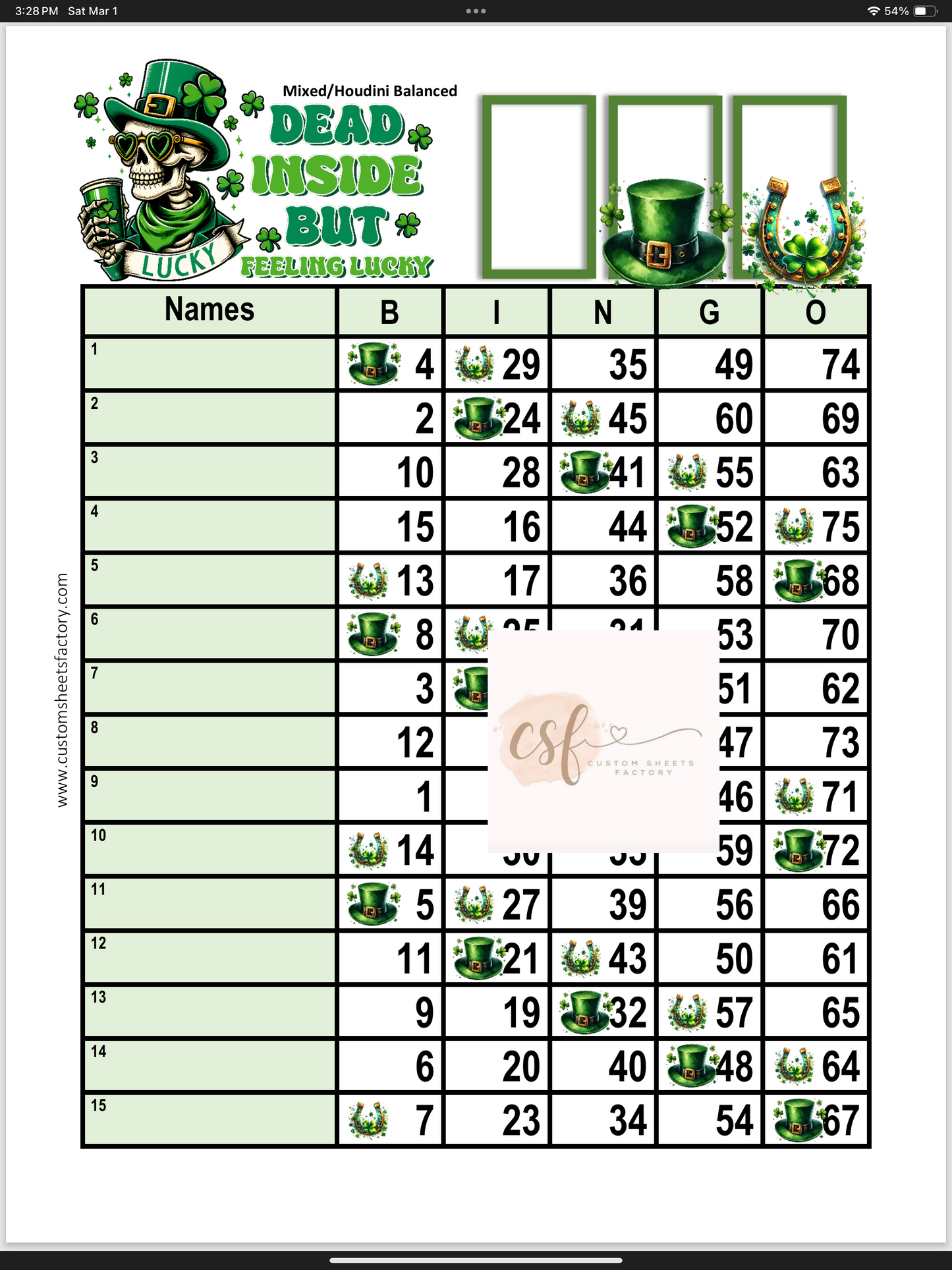 Dead Inside but feeling lucky