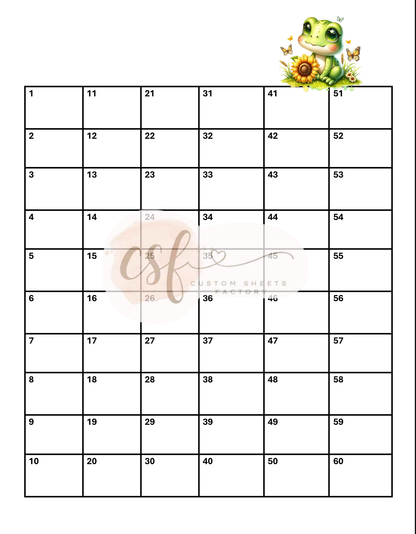 Sunflower Frogs - Double Action Supreme Holders