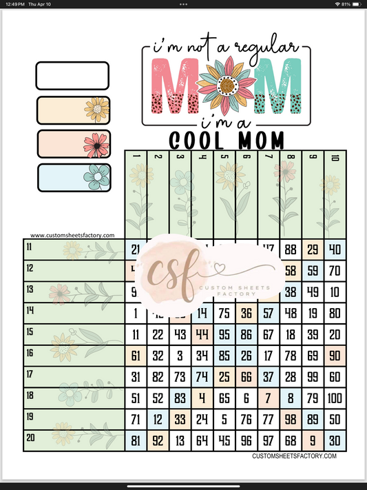 Im not a Regular Mom - Various Designs