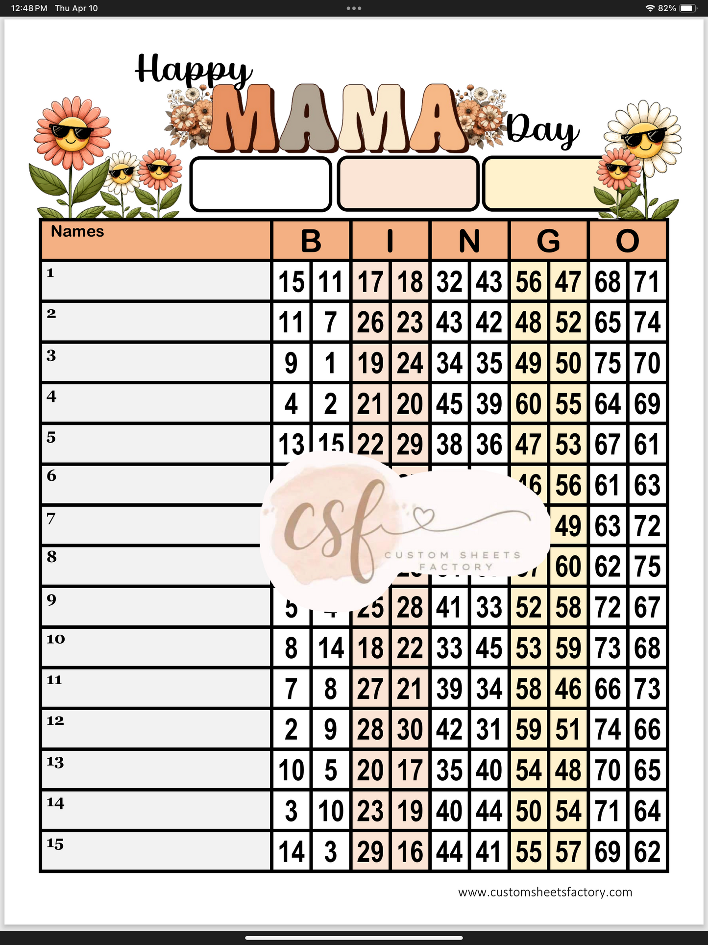 Happy Mama Day - Various Designs