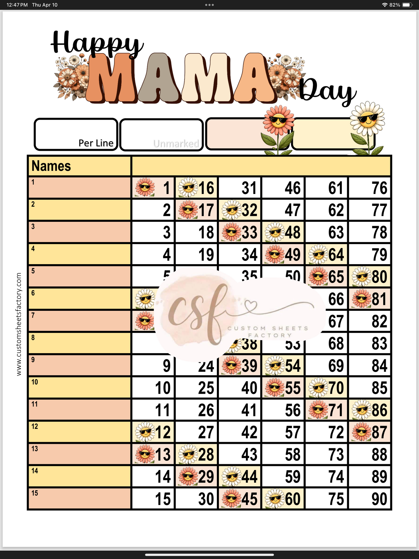 Happy Mama Day - Various Designs