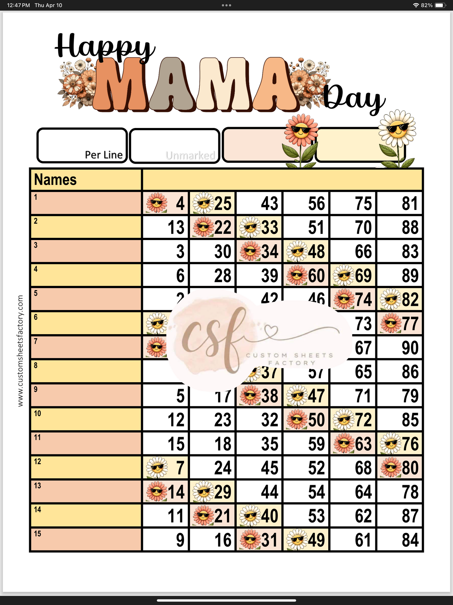Happy Mama Day - Various Designs