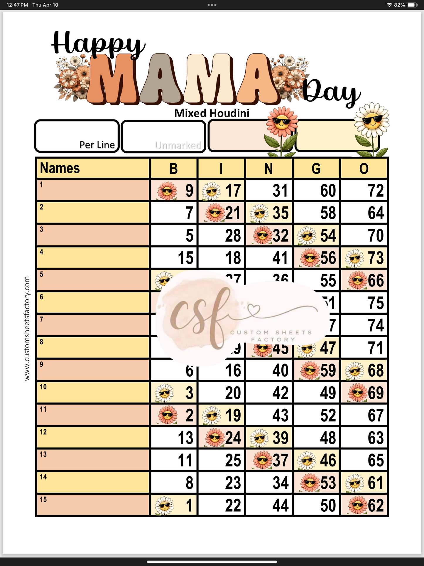 Happy Mama Day - Various Designs