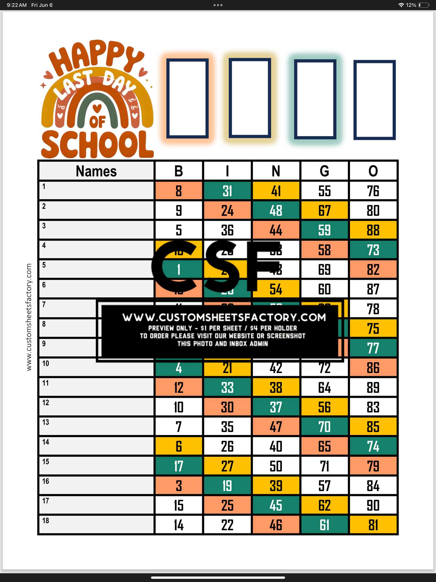 Happy Last Day of School - Various Design