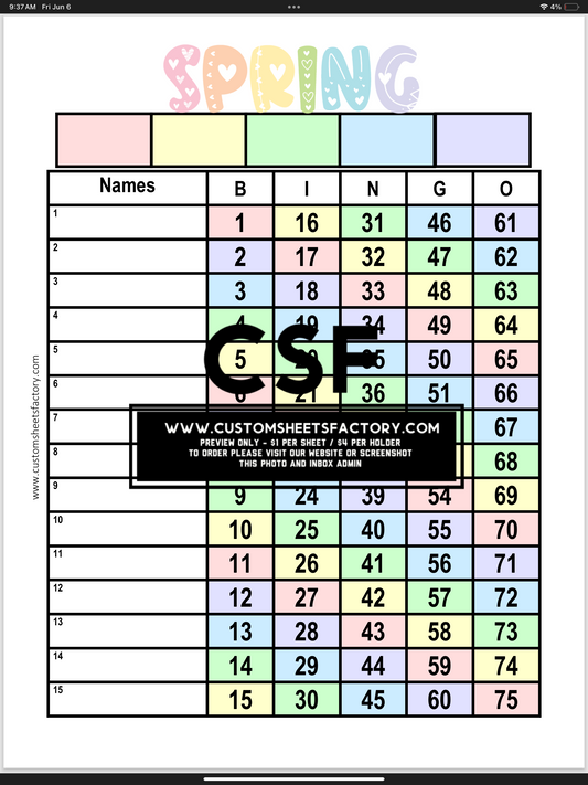 Spring Rainbow Landing