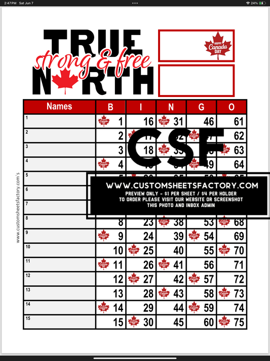 True North Strong & Free