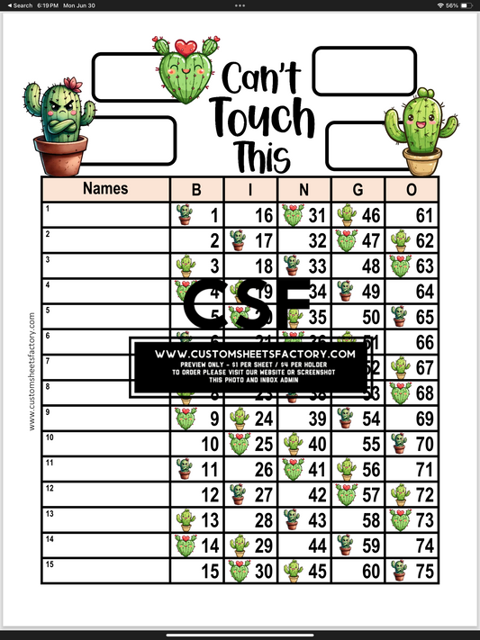 Cant Touch This - Cactus