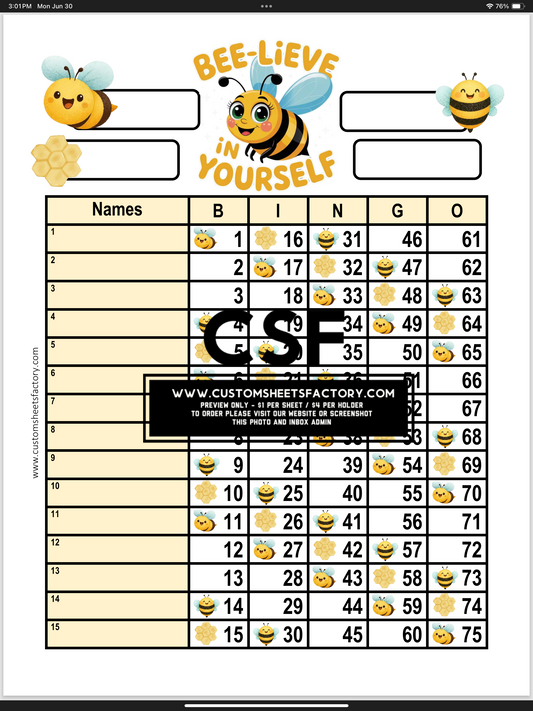 $5 Themed Bundles - Honey Bee