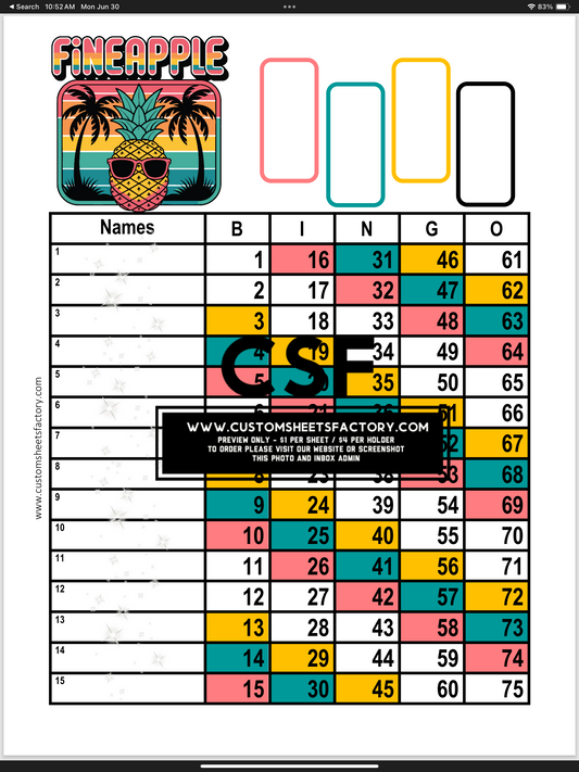 Fineapple - 4 Spot Landing