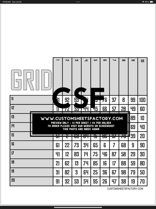 Grids Bundle  - 20 boards