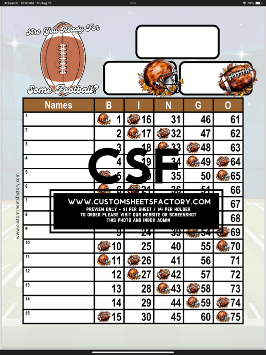 Are you ready for some football