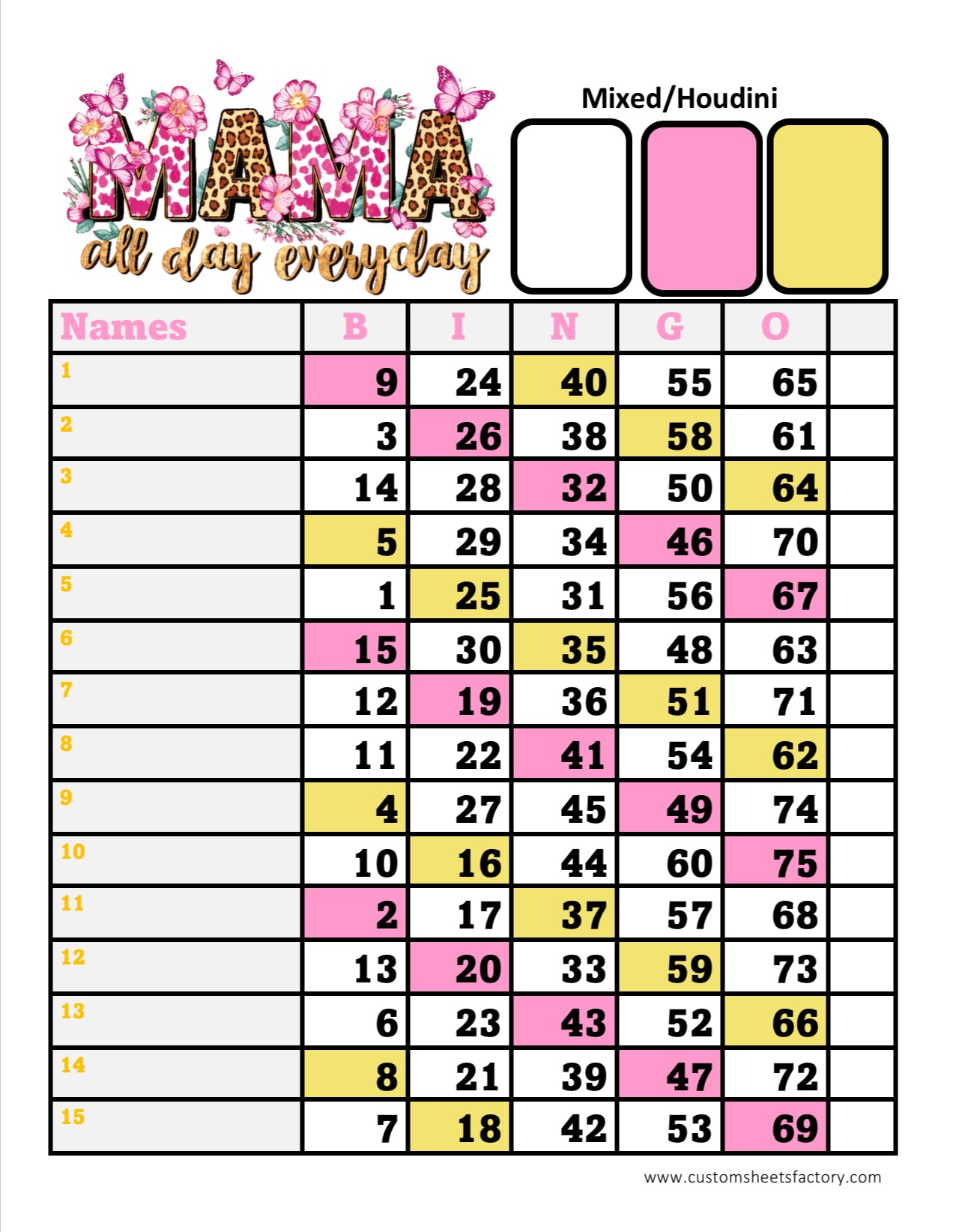 Mama All Day Everyday - Various Designs