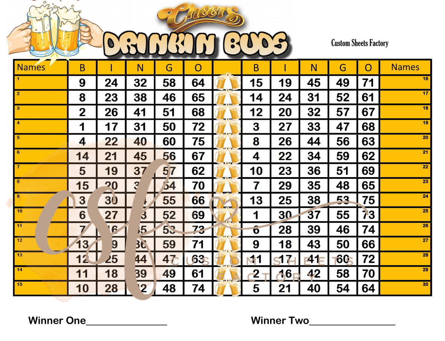 Drinking Buds - 75 ball