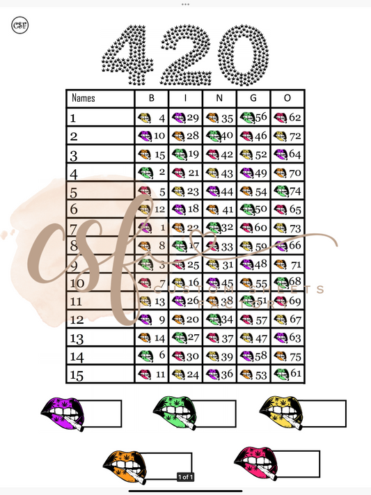 420 Lips - 15 line - 75 ball