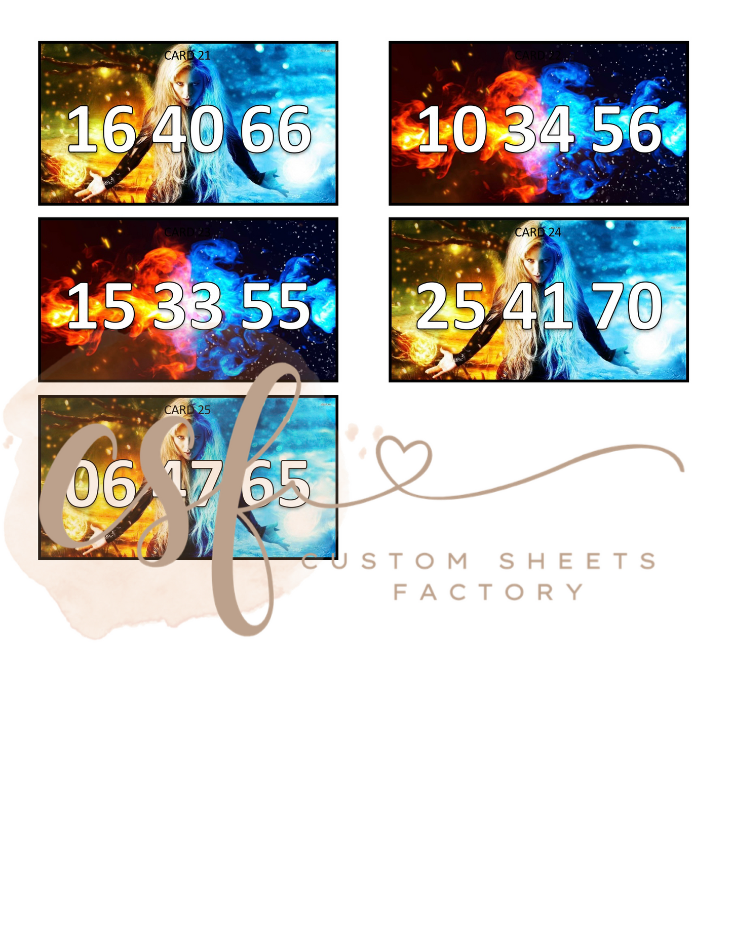 Fire and Ice Holders