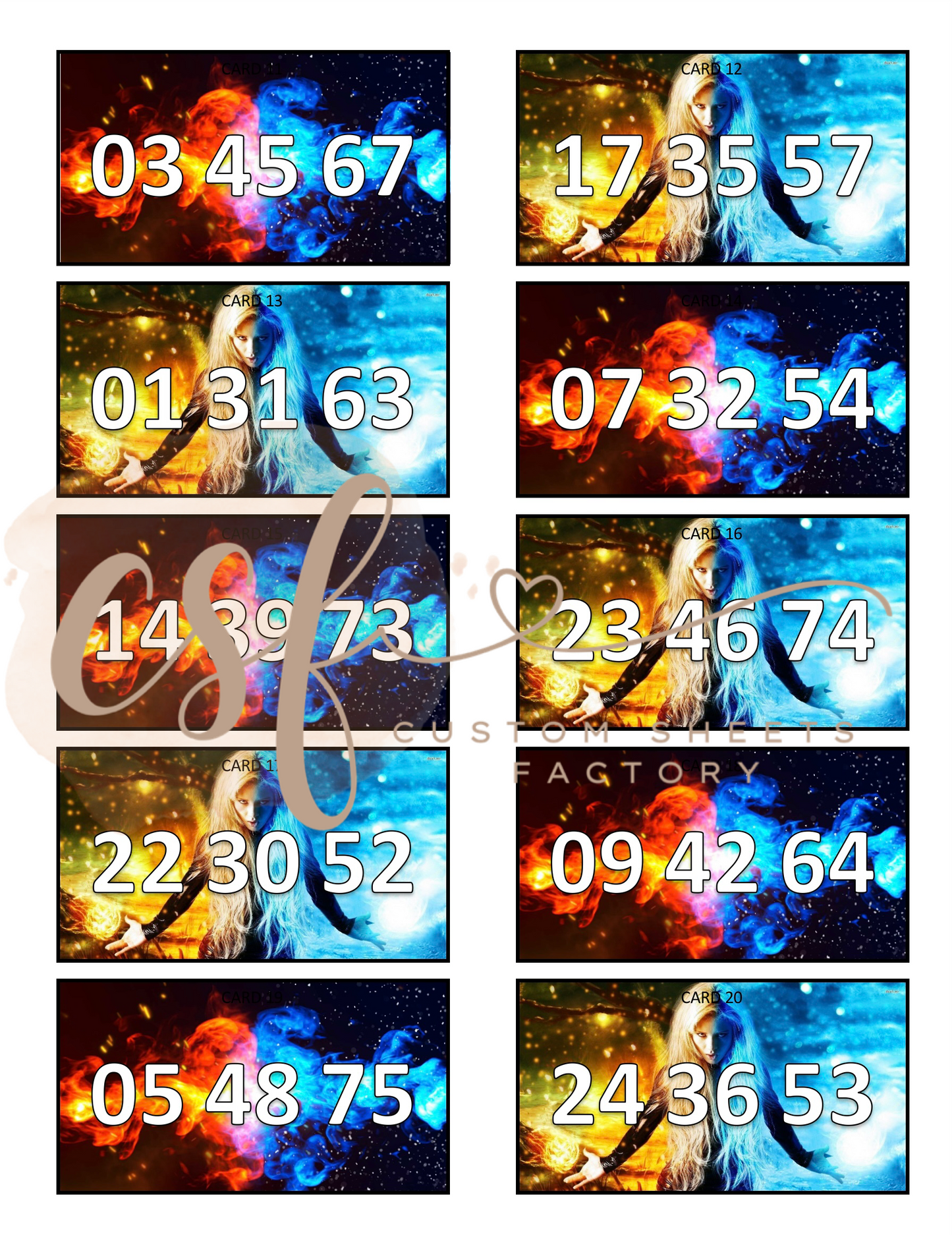 Fire and Ice Holders