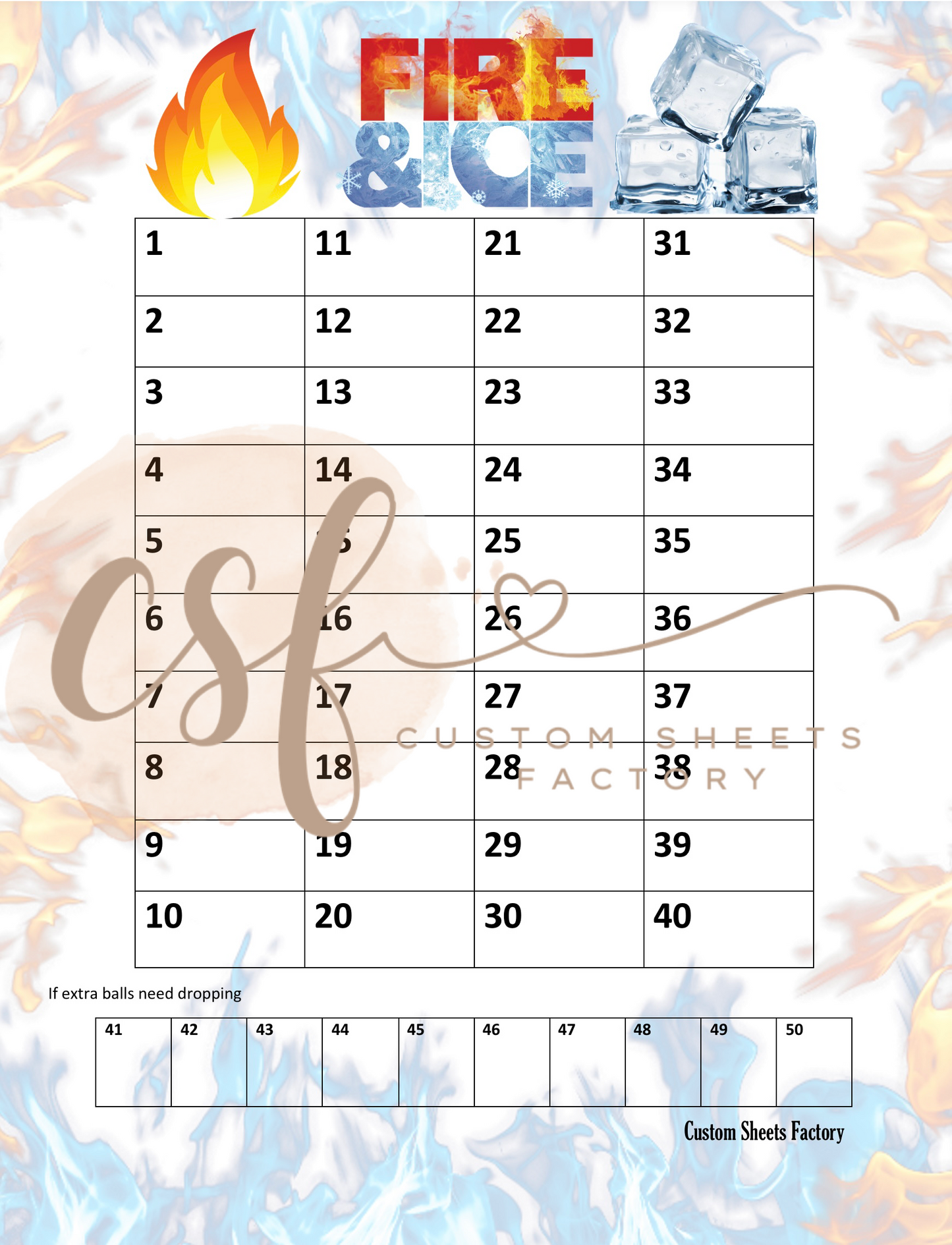 Fire and Ice Holders