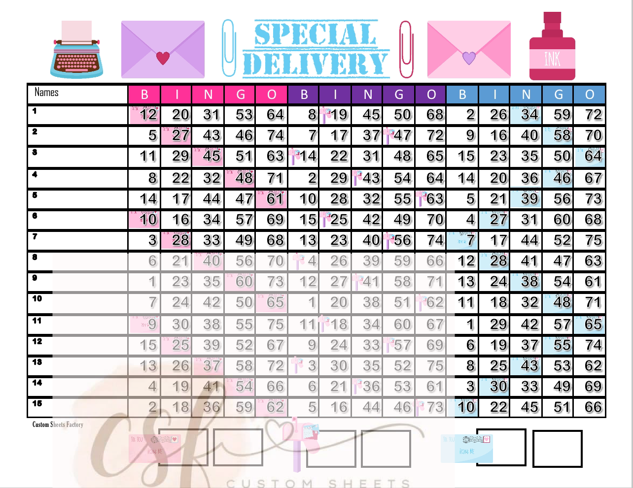 Special Delivery - Triple - 75 Ball