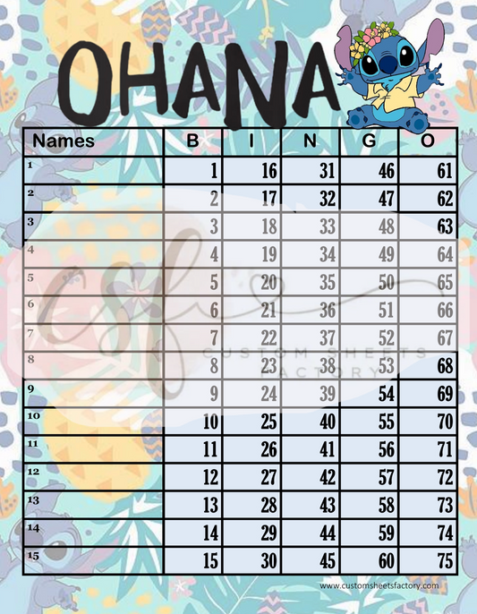 Ohana - 15 Line - 75 Ball