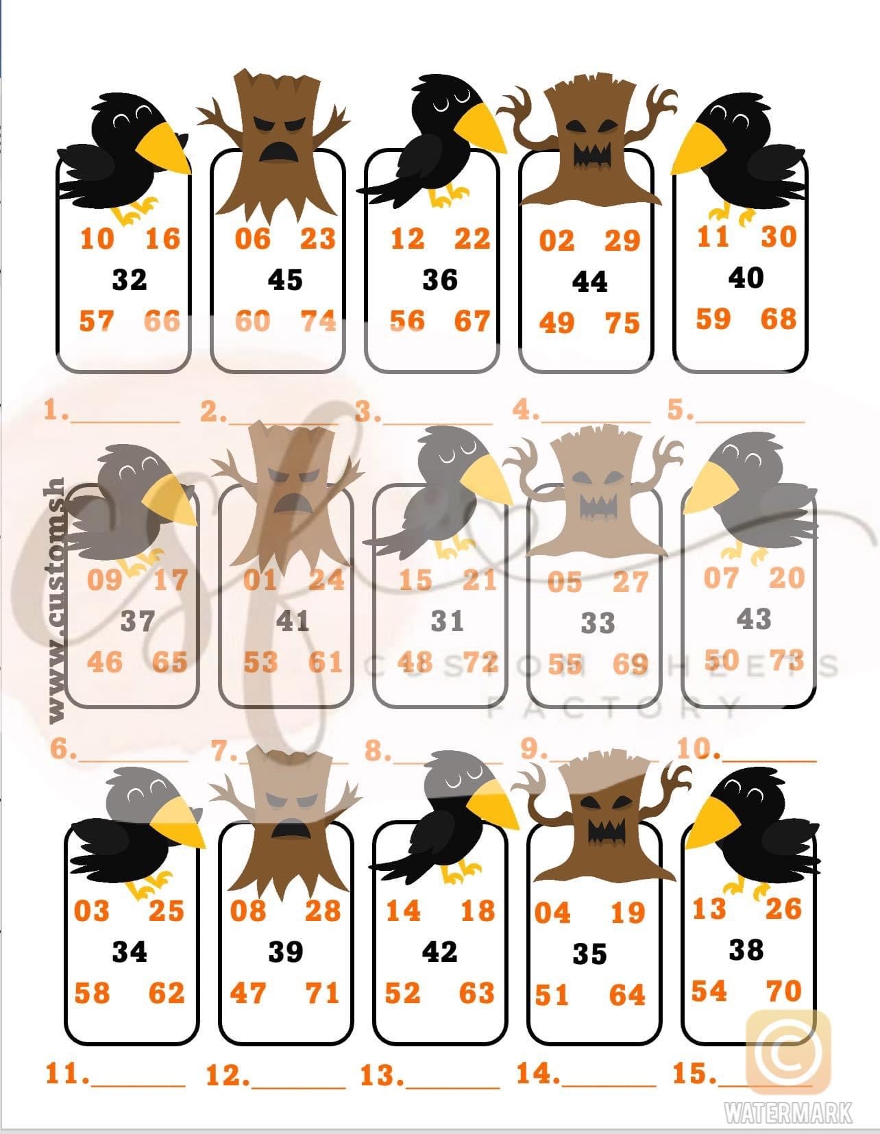 Happy Halloween Crow - Various Designs