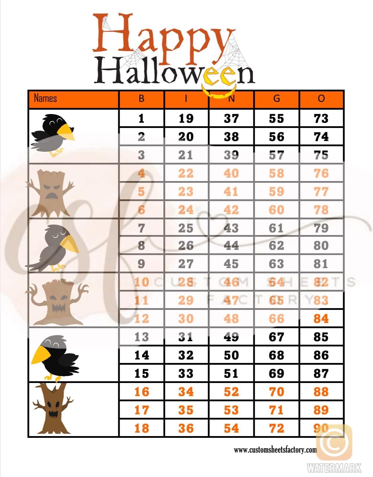 Happy Halloween Crow - Various Designs