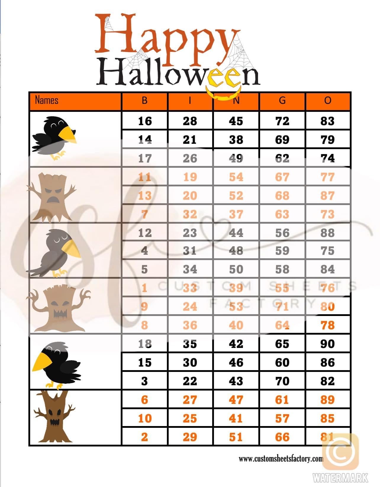 Happy Halloween Crow - Various Designs