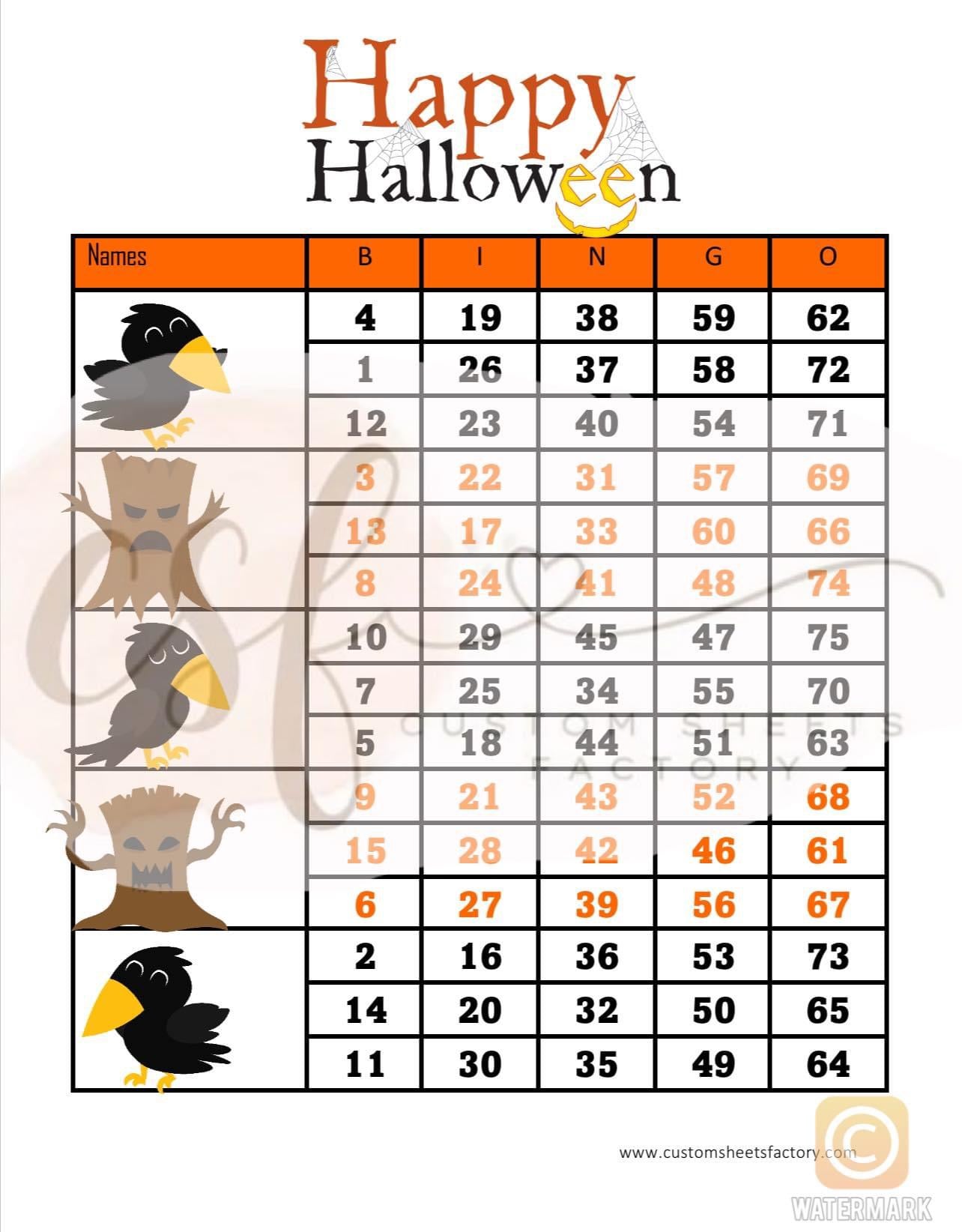 Happy Halloween Crow - Various Designs