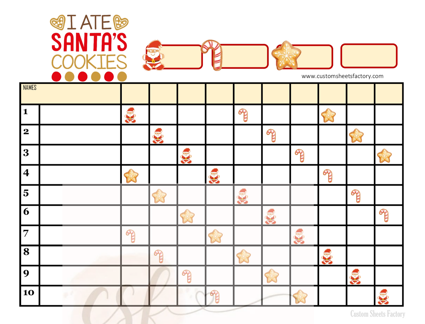 I ate Santa's Cookies - Various Designs