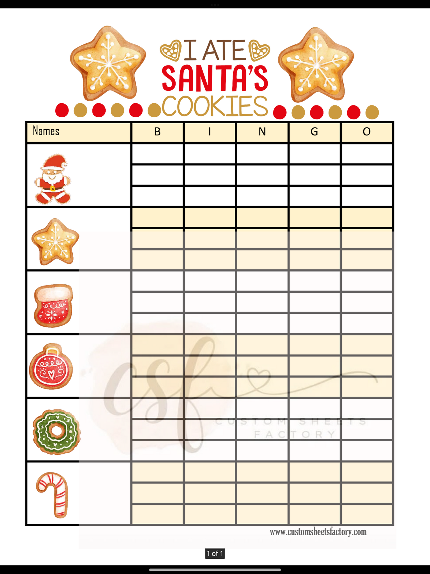 I ate Santa's Cookies - Various Designs