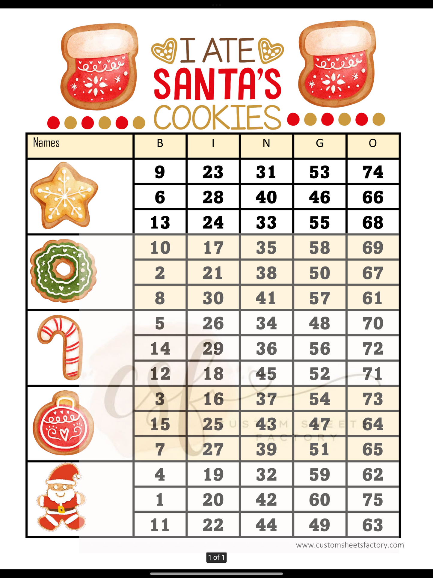 I ate Santa's Cookies - Various Designs