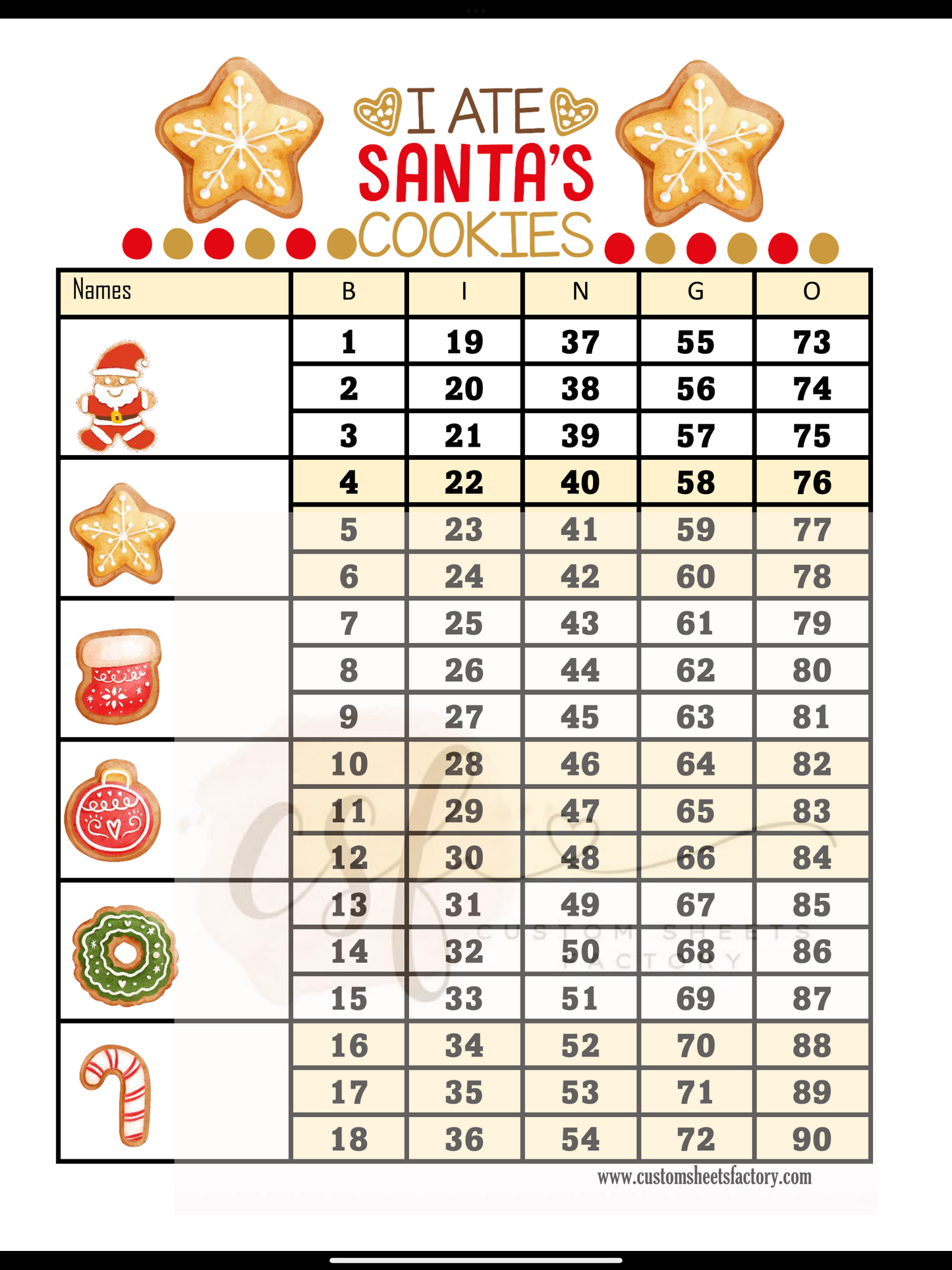 I ate Santa's Cookies - Various Designs