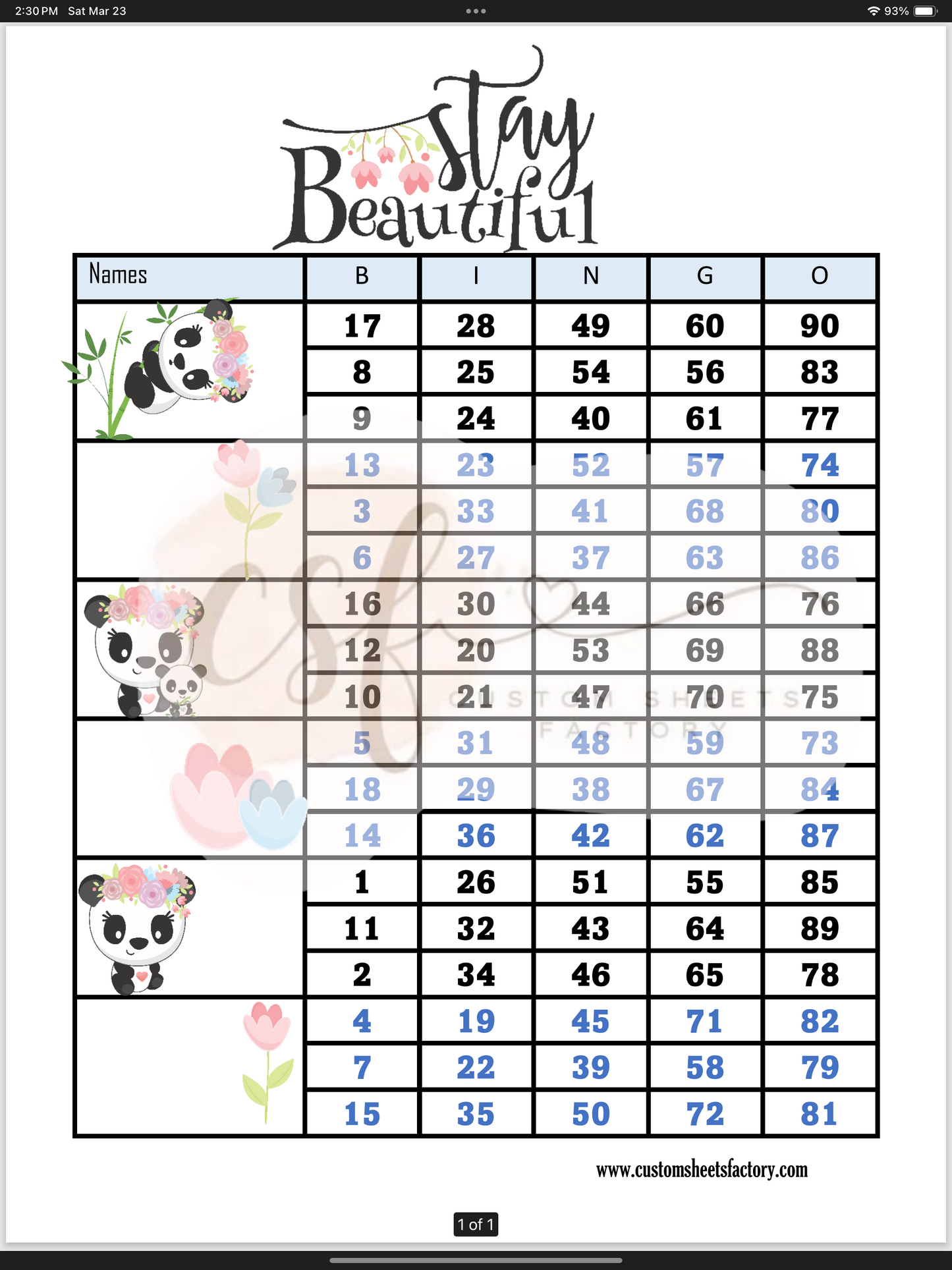 Stay Beautiful - Various Designs