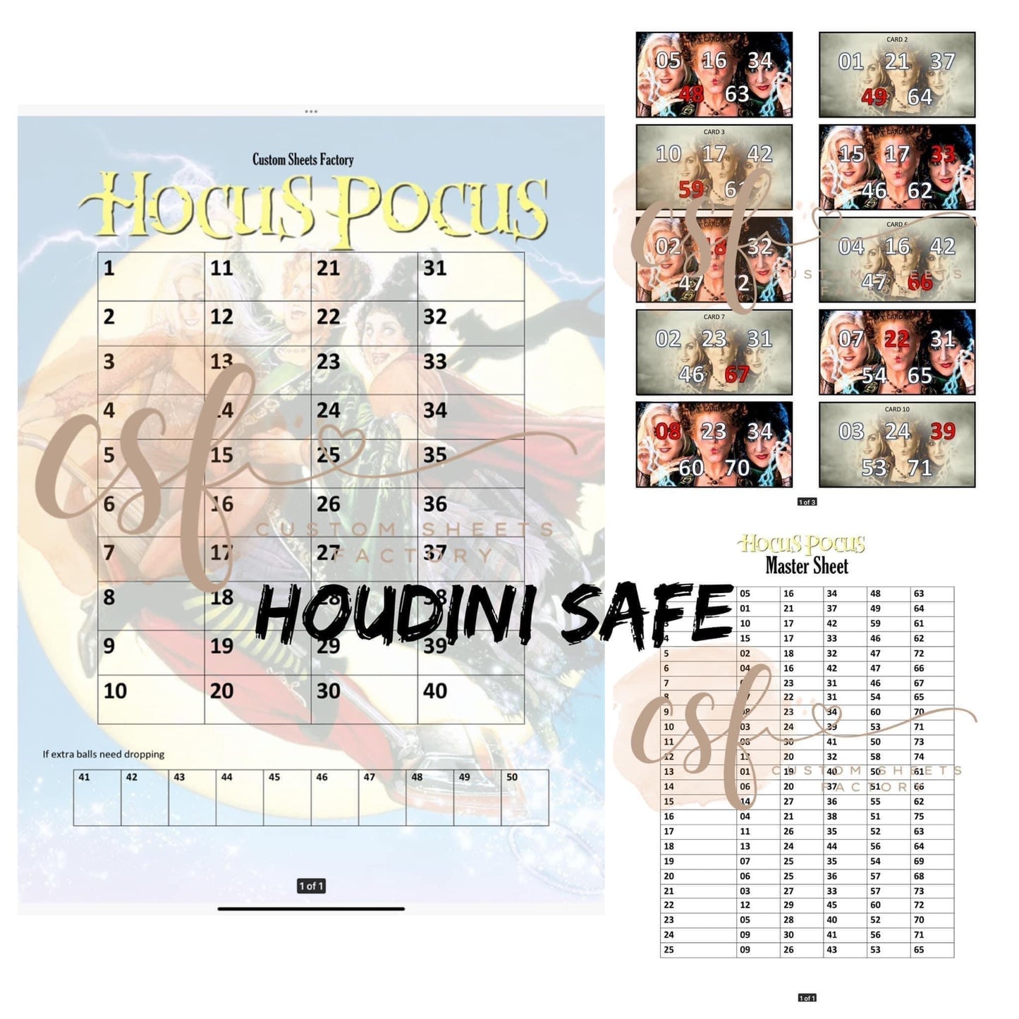 Houdini Holders - Various Designs