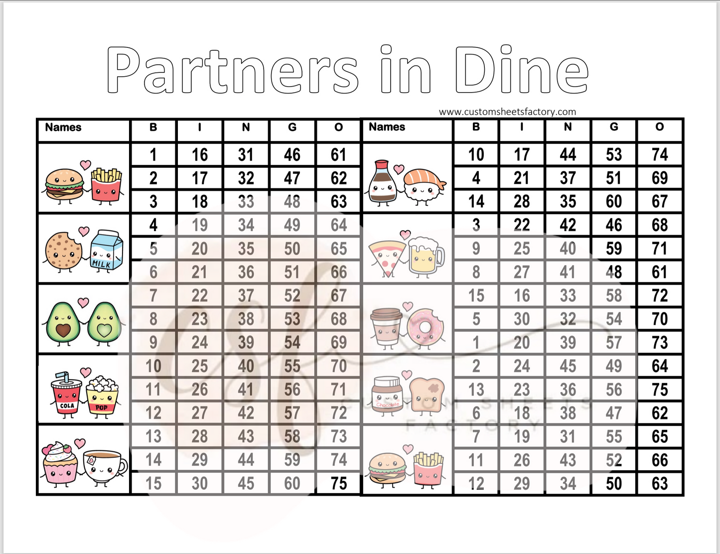 Partners in Dine - 10 Block