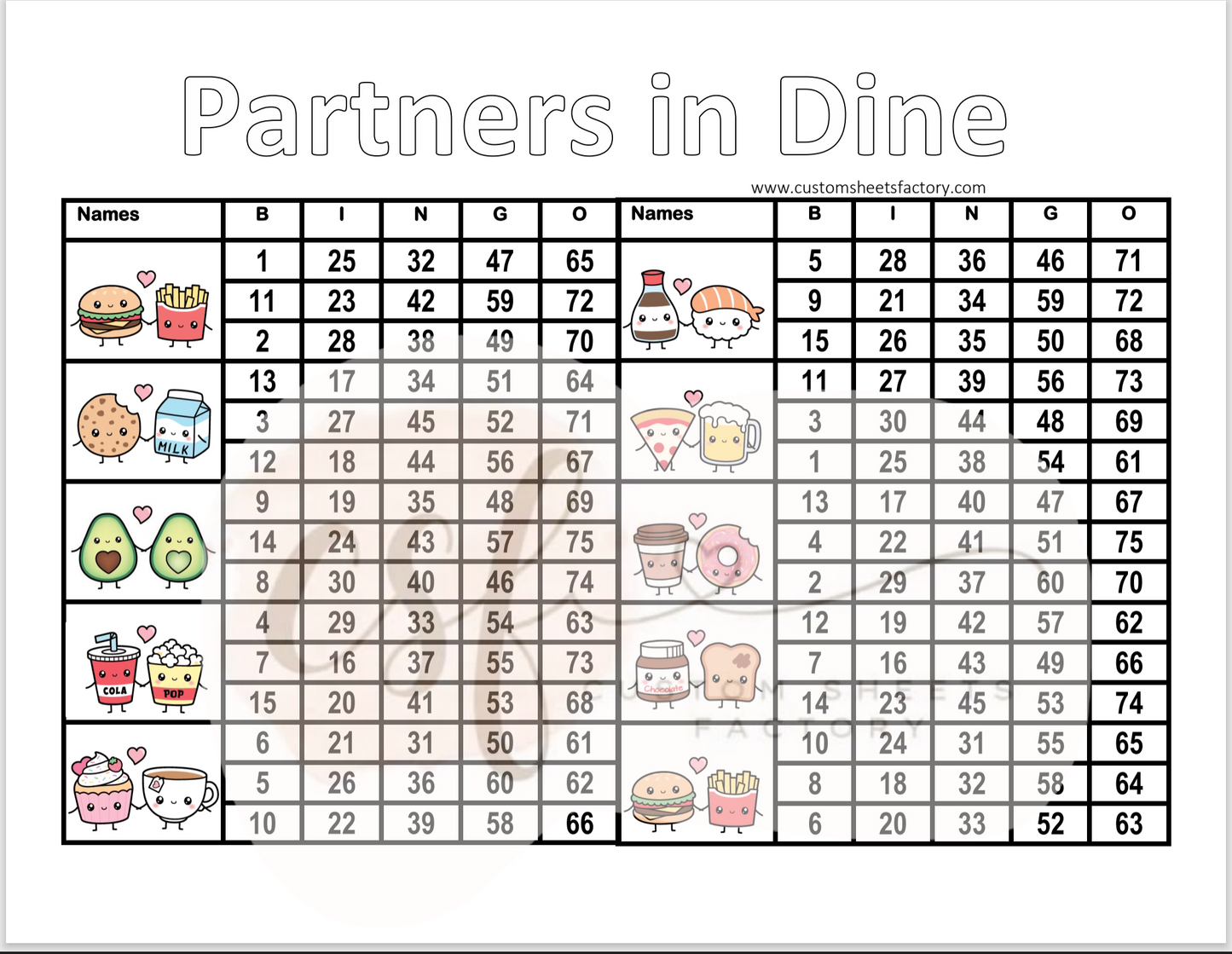 Partners in Dine - 10 Block