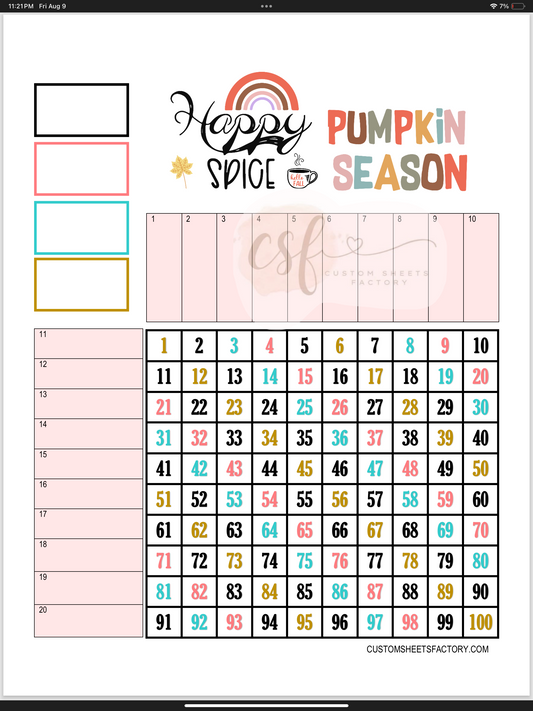 Happy Pumpkin Spice Season - Various Designs