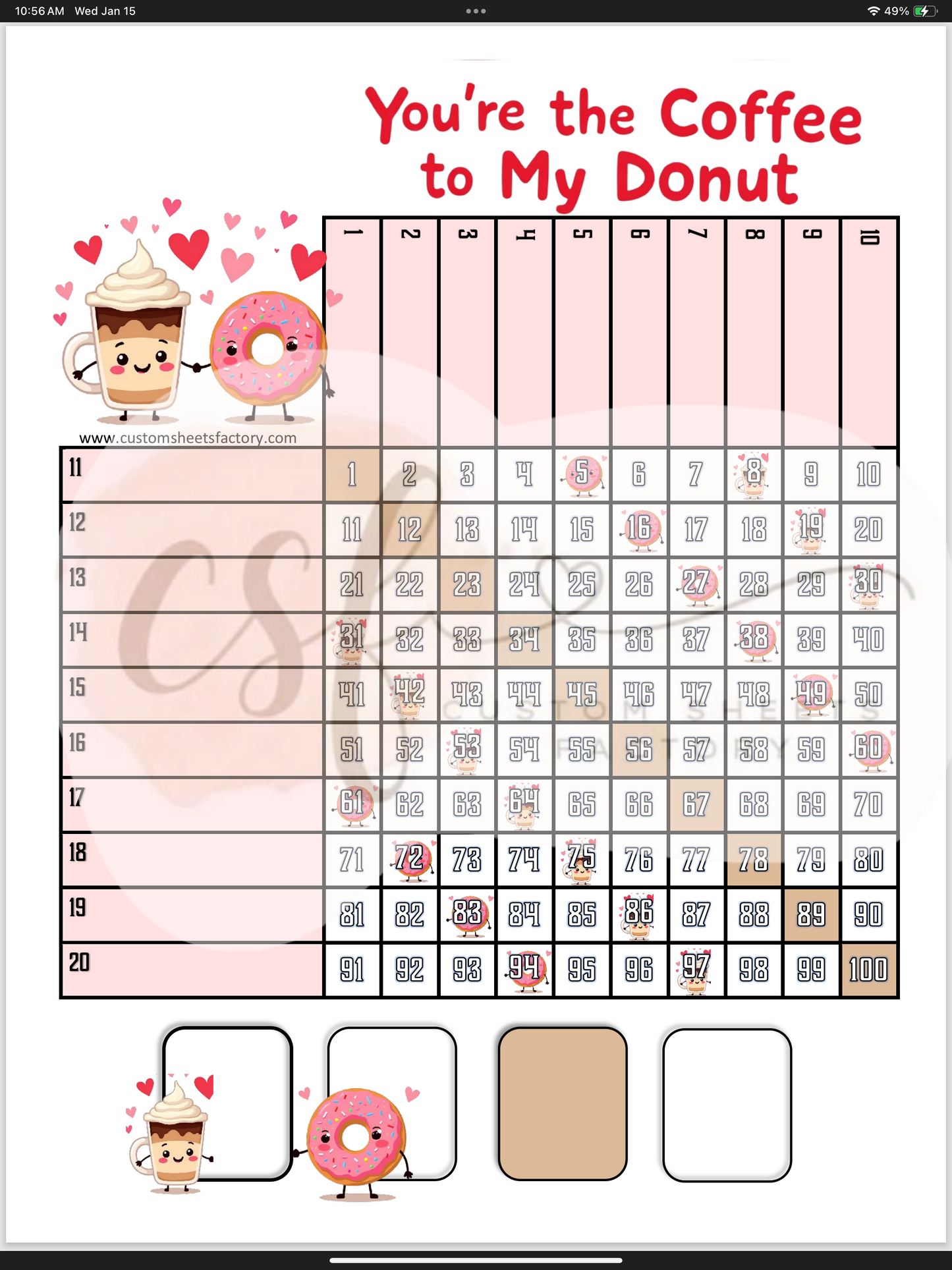 You're the Coffee to my Donut - Various Designs