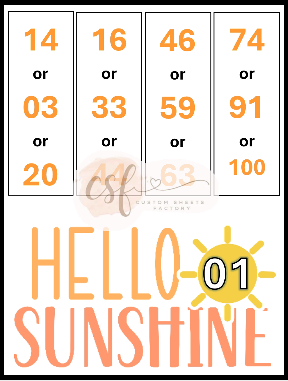 Hello Sunshine - Double Action Supreme