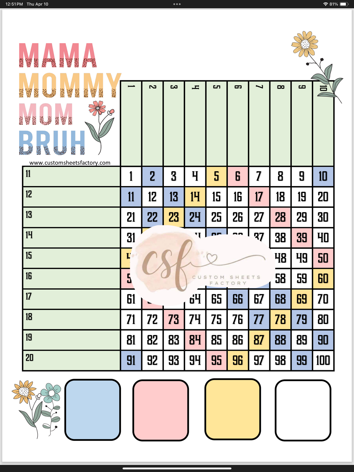 Mama Mommy Mom Bruh - Various Designs